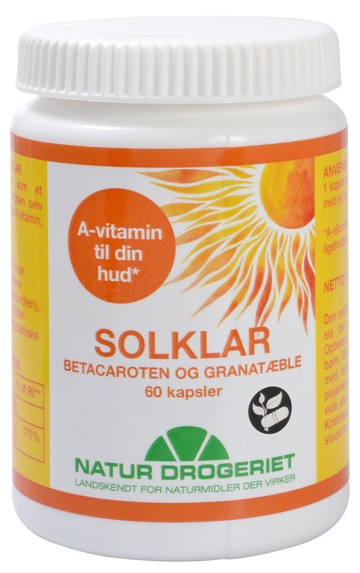 Natur Drogeriet Natur-Drogeriet Sol-klar - 60 Kapsler