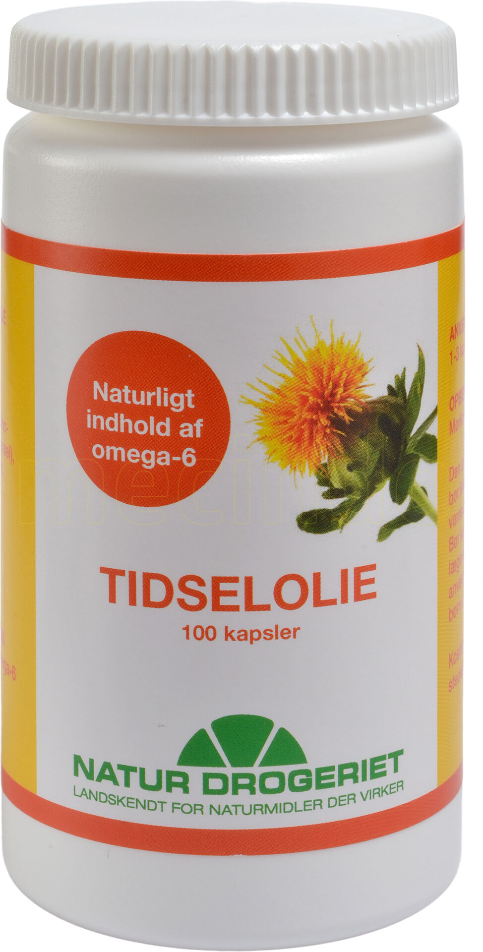 Natur Drogeriet Natur-Drogeriet Tistelolje Kapsler 500 Mg - 100 Kapsler