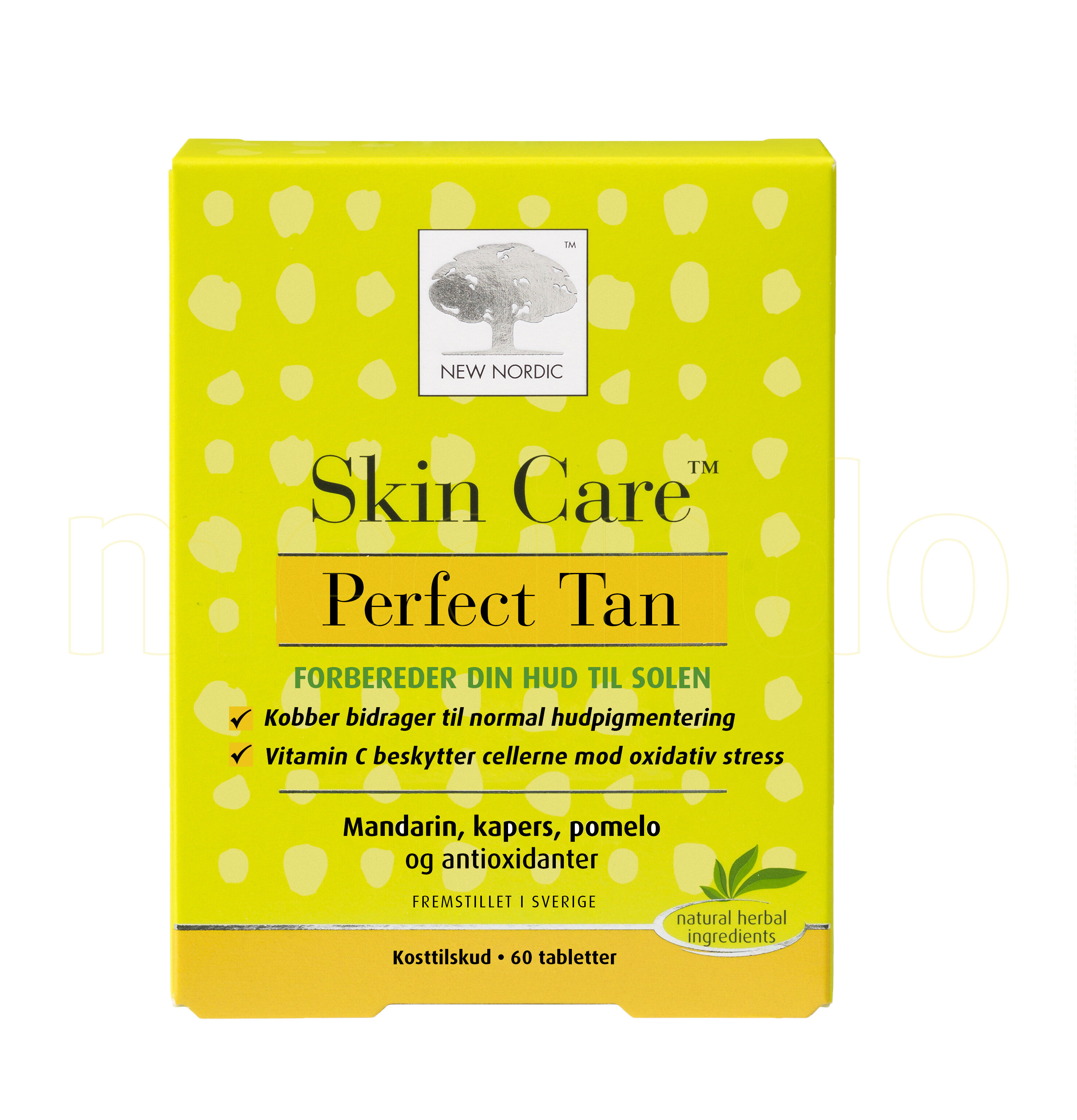 New Nordic Skin Care Perfect Tan - 60 Tabletter