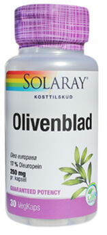 Solaray Olivenblad - 30 Kapsler