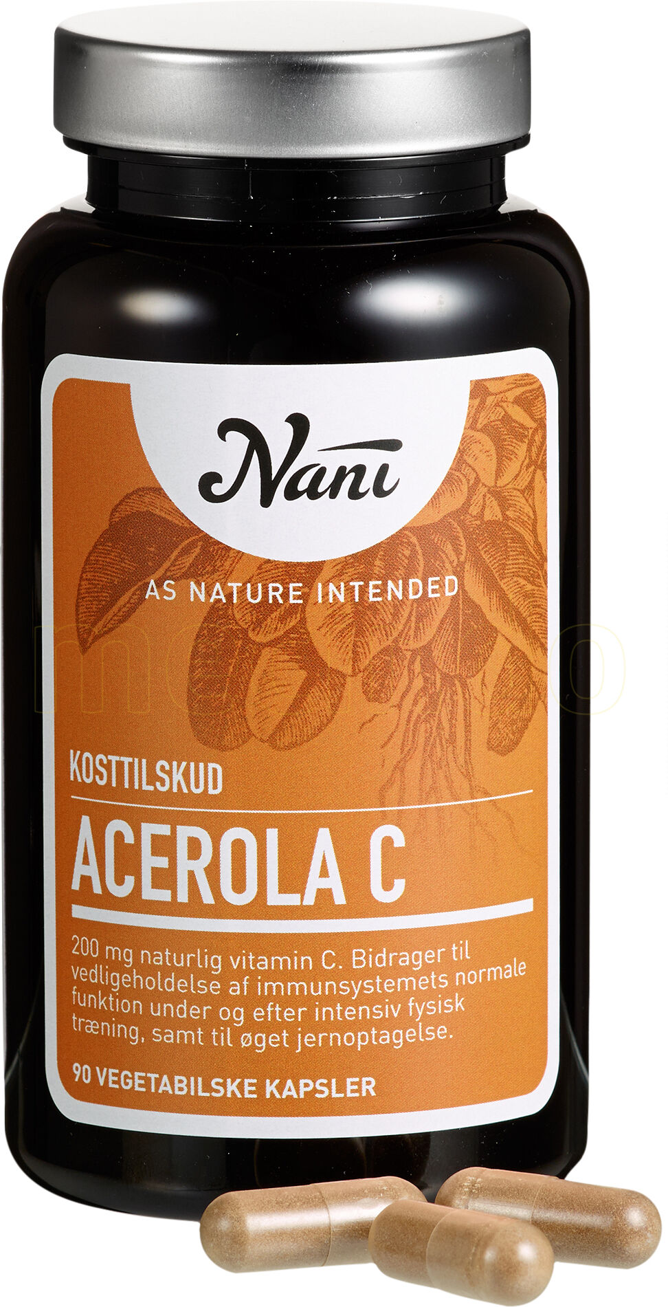 Nani Acerola C-vitamin - 200 mg - 90 Kapsler