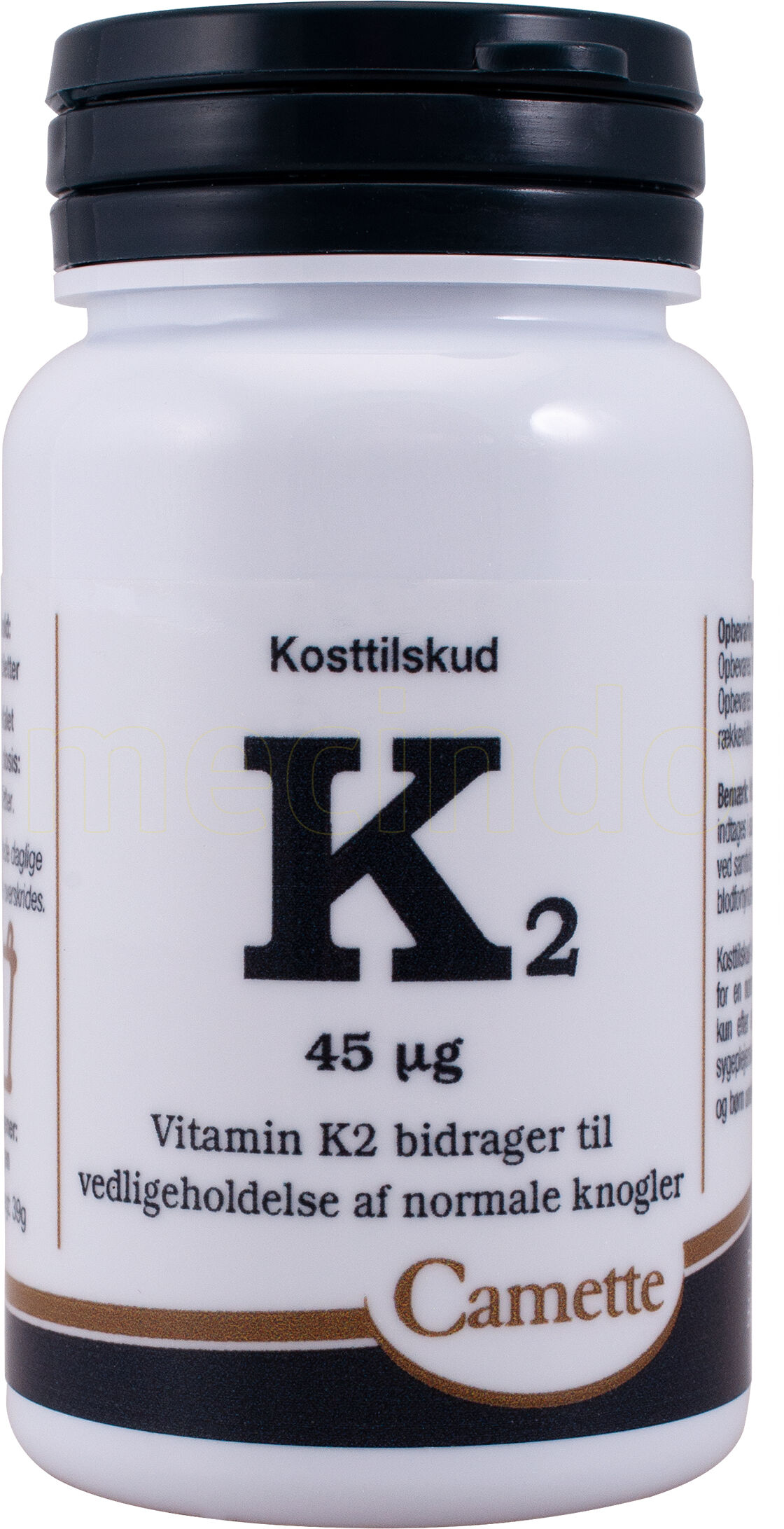 Camette K2 Vitamin 45 mcg. - 180 Tablett