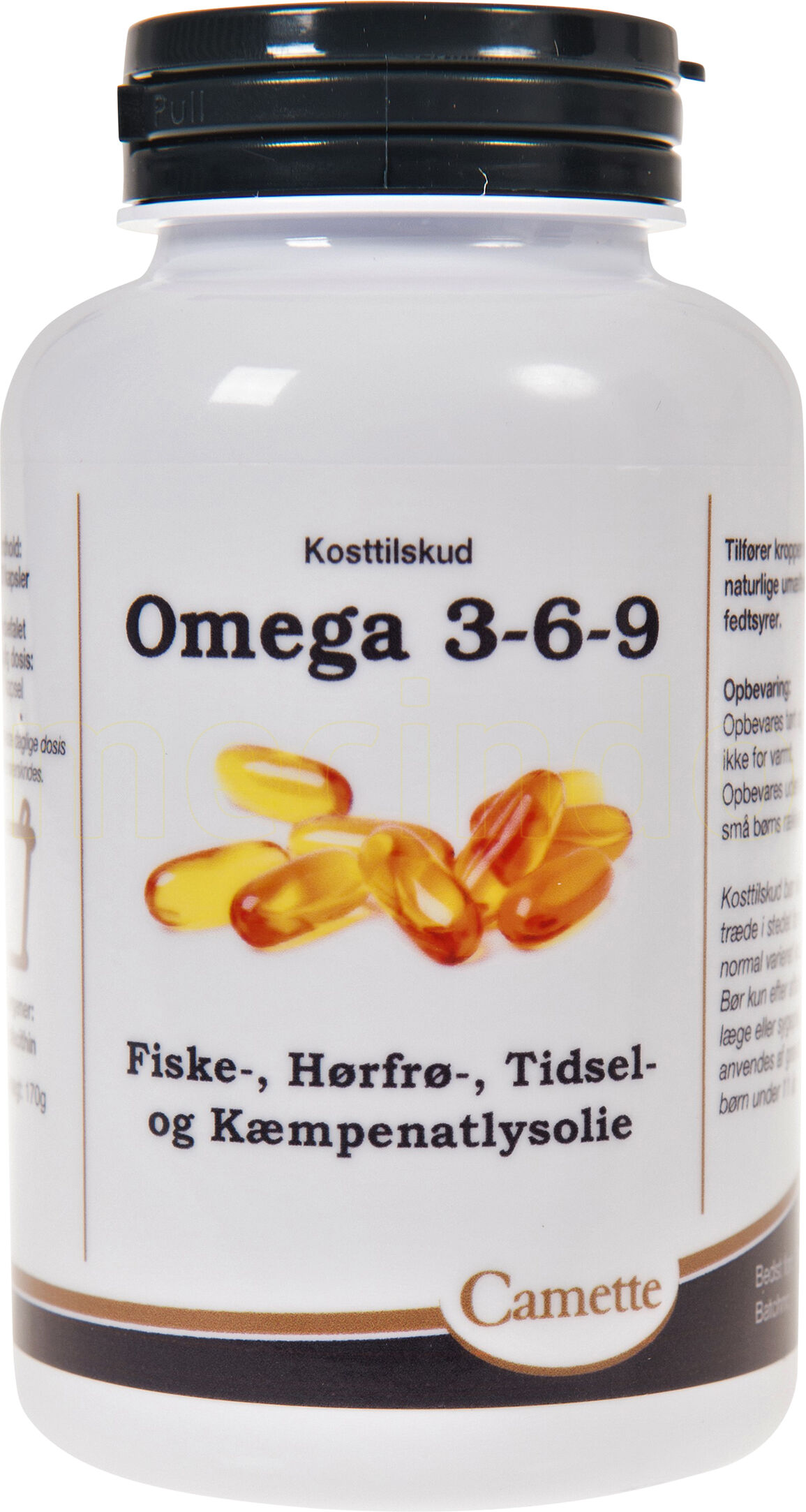 Camette Omega 3-6-9 - 120 Kapsler