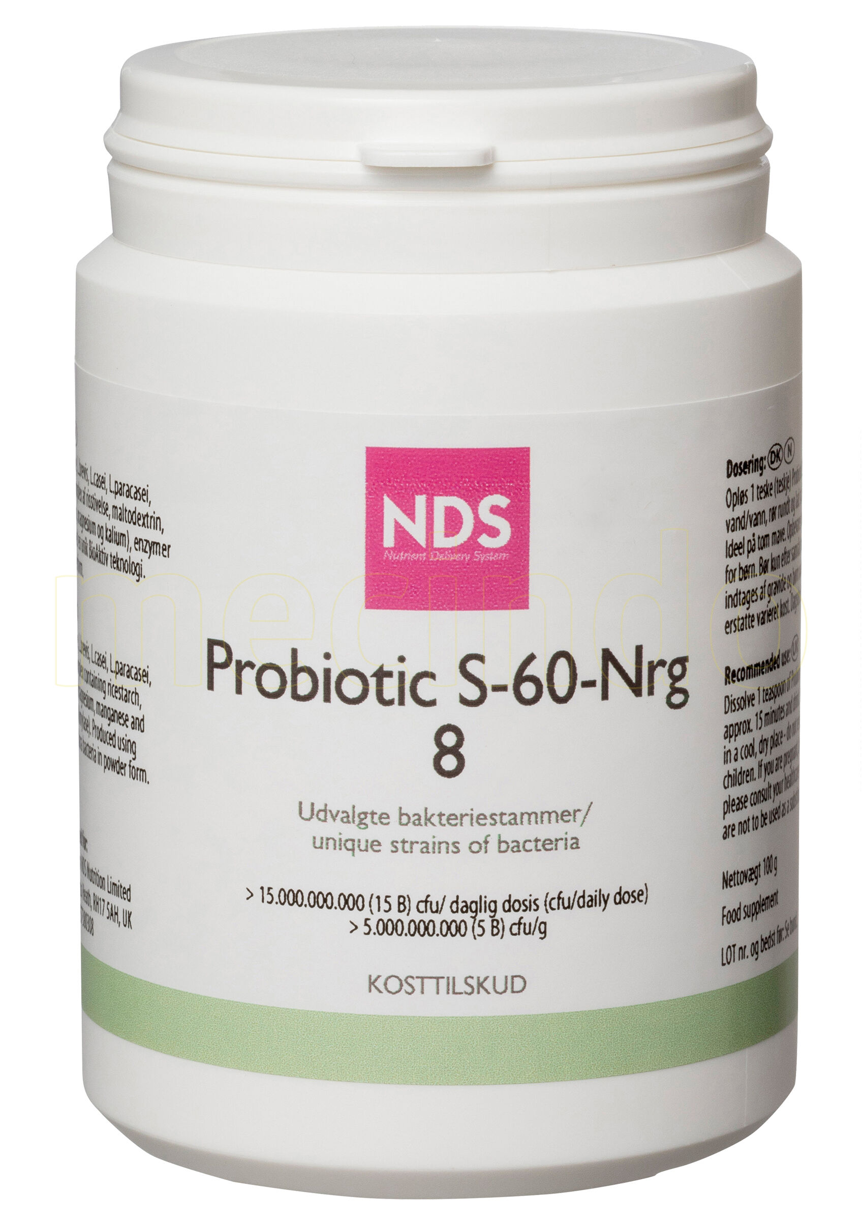 NDS Probiotic S-60-nrg 8 - 100 g