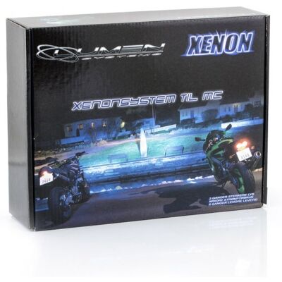 Lumen Xenonsett Til Mc (4300k, H1, 55w, Tykk Ballast) Lumen Xenonsett Til Mc (4300k, H1, 55w, Tykk Ballast)