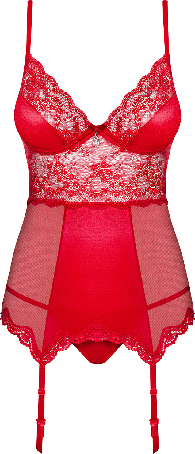 Obsessive Lovica Chemise Corsagesett