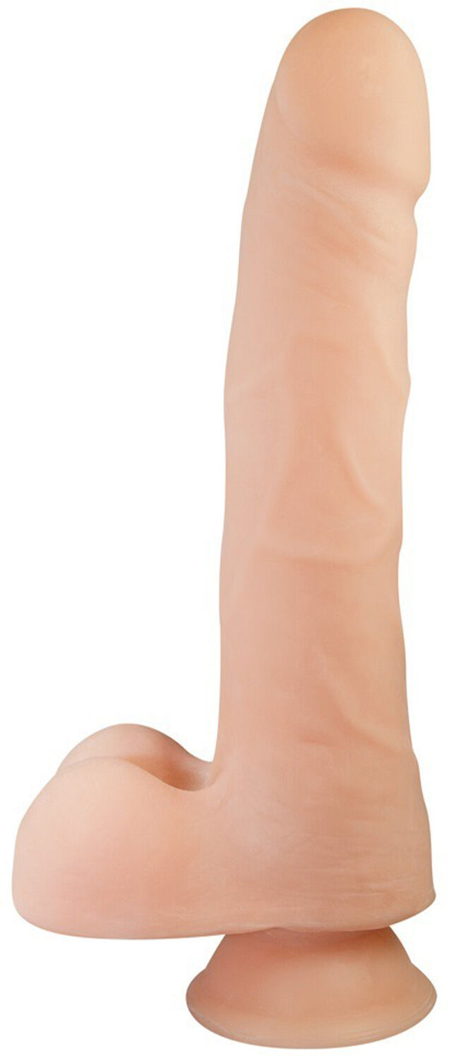 Nature Skin Dong II Realistisk Dildo med Baller 28 cm