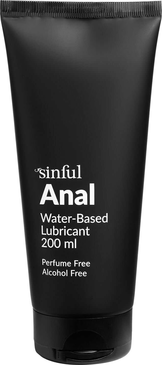 Sinful Anal Vannbasert Glidemiddel 200 ml