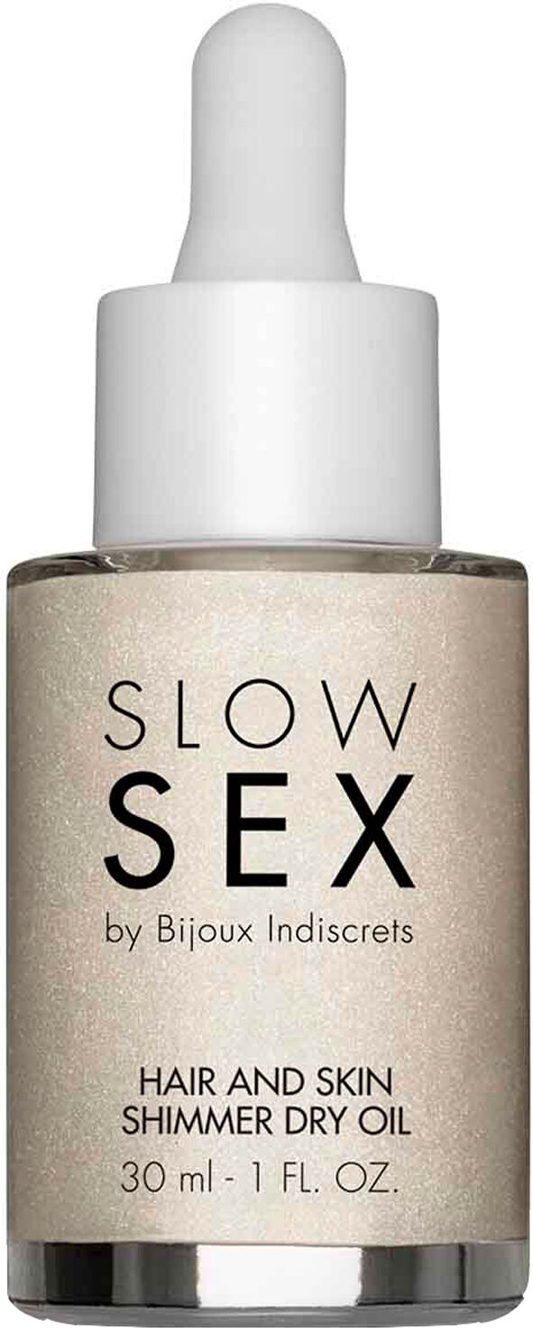 Slow Sex by Bijoux Hair and Skin Olje med Glitter 30 ml