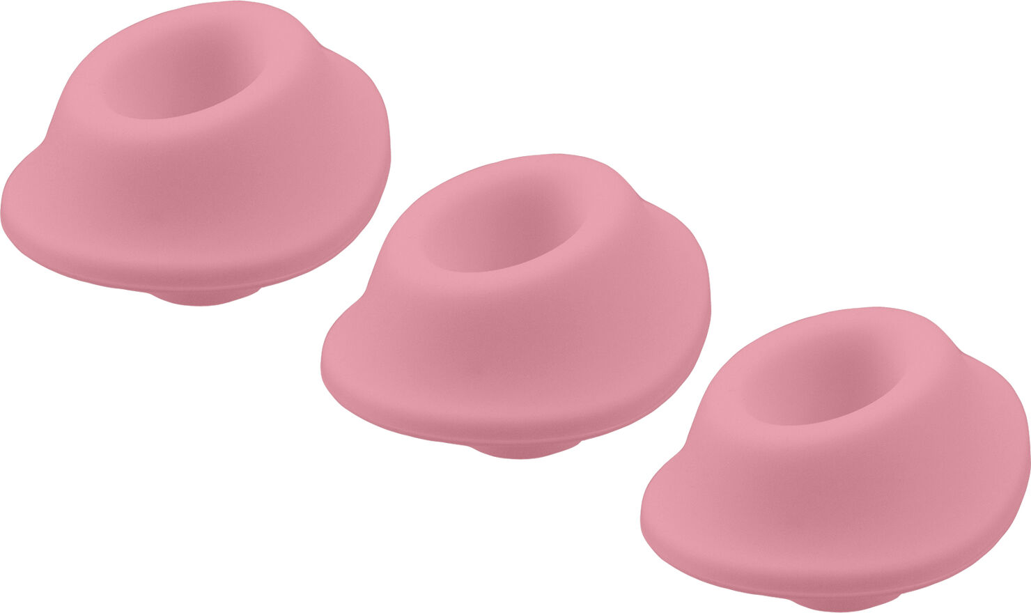 Womanizer Pink Erstatningshoder 3 Pack Liten