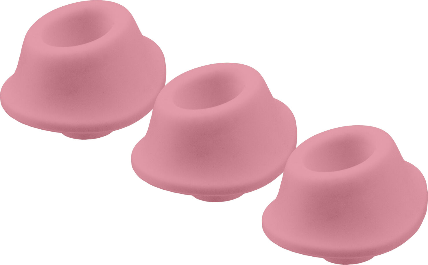 Womanizer Pink Erstatningshoder 3 Pack Medium