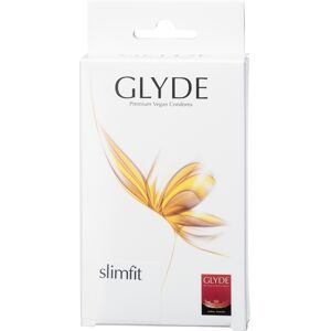 Glyde Slimfit Veganske Kondomer 10 stk - Klar