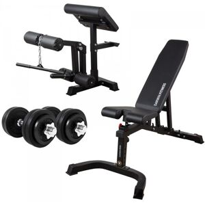 Darwin Fitness Darwin Treningsbenk FB90 og 2 manualer 15 kg - Workout Bench Darwin Fitness Darwin Treningsbenk FB90 og 2 manualer 15 kg - Workout Bench