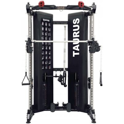 Taurus MS40 Pro Multi Treningsapparat - Sammenleggbar Smith & Kabelstasjon Taurus MS40 Pro Multi Treningsapparat - Sammenleggbar Smith & Kabelstasjon