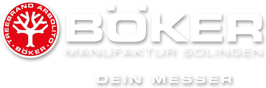 BÃ¶ker Manufaktur Solingen Car Sticker White