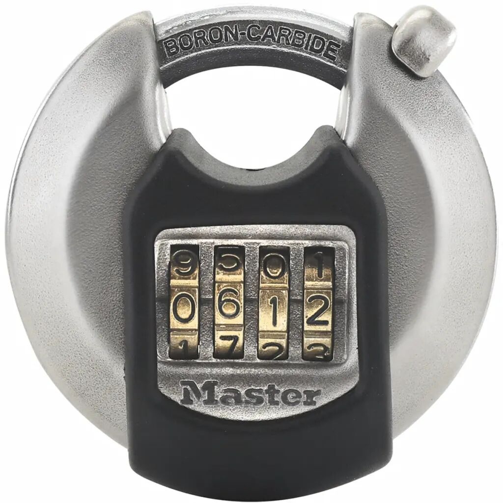 Master Lock Rund hengelås Excell rustfritt stål 70 mm M40EURDNUM