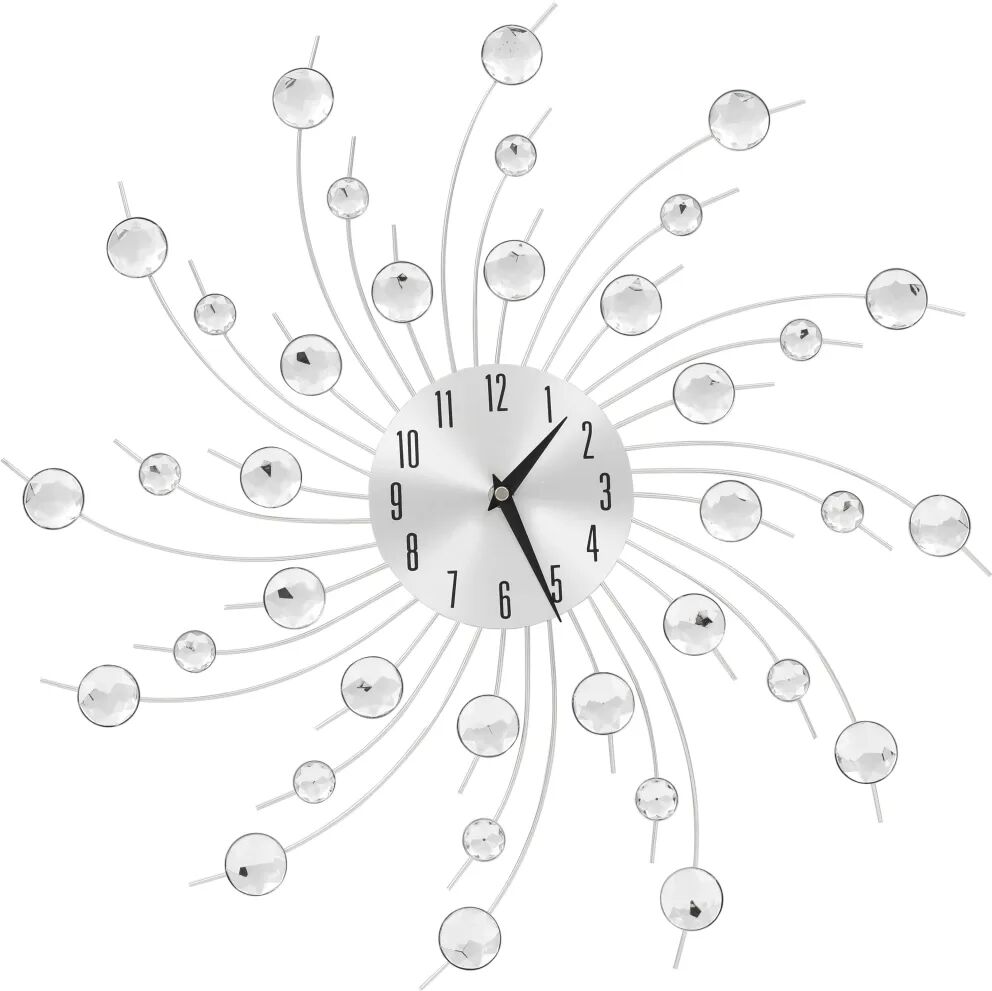 vidaXL Veggklokke med kvartsurverk 50 cm moderne design