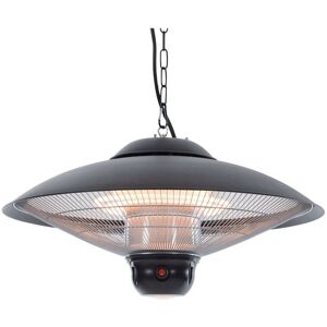 Sunred Terrassevarmer fjernkontroll Sirius 2100 W halogen svart CE09B