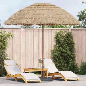 vidaXL Strandparasol Brun Ø 265 x 267 cm Stål vidaXL Strandparasol Brun Ø 265 x 267 cm Stål