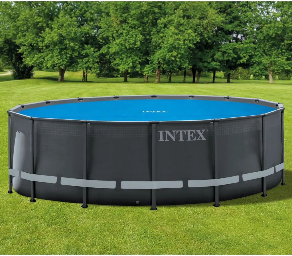 Intex Soldrevet bassengtrekk rundt 488 cm