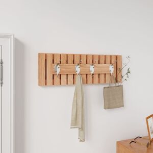 vidaXL Knaggrekke 42x8,5x14 cm heltre valnøtt