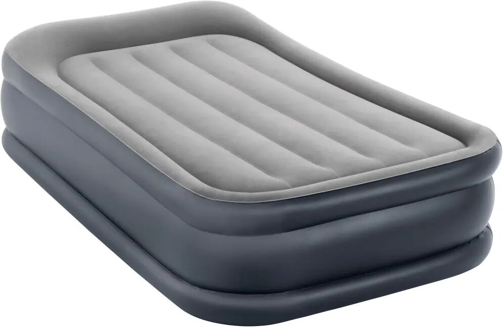 Intex Høy twin deluxe luftmadrass med pute DURA-BEAM PLUS SERIES