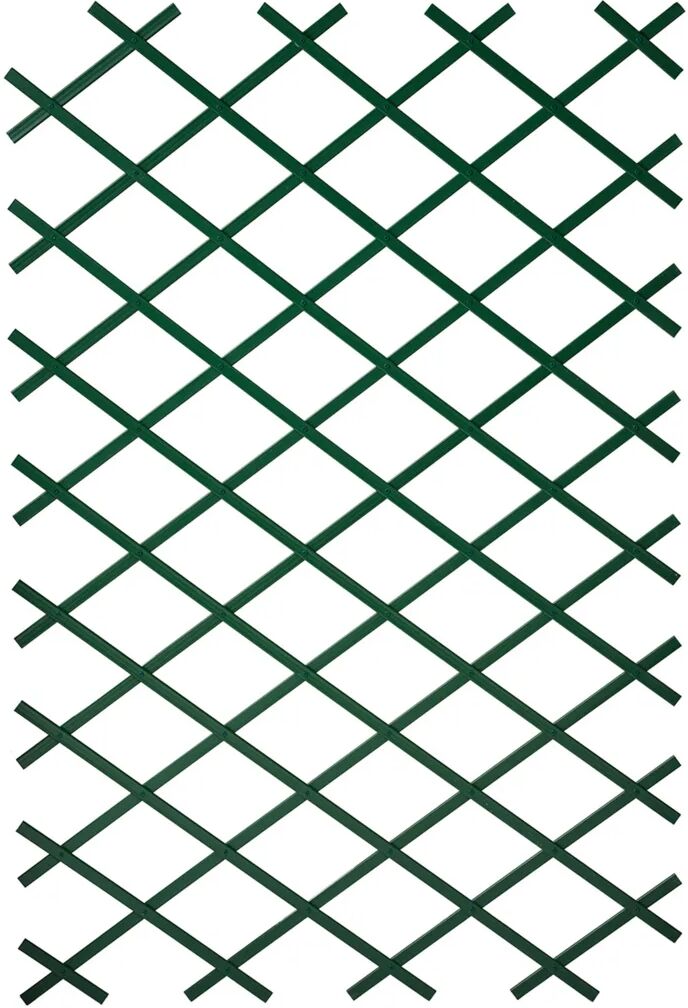 Nature Hageespalier 2 stk 100x200 cm PVC Green