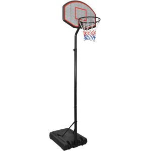 vidaXL Basketballstativ svart 282-352 cm polyeten