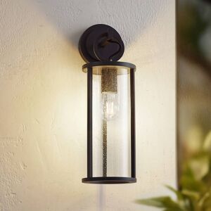 Utendørs vegglampe Emmeline Lucande, dimbar, Sort, Aluminium, Moderne, Vegg underfeste Utendørs vegglampe Emmeline Lucande, dimbar, Sort, Aluminium, Moderne, Vegg underfeste