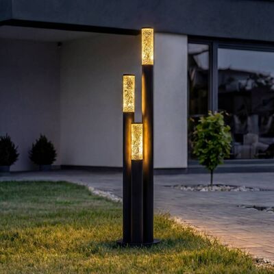 Gatebelysning Gavros Lindby, dimbar, Sort, Aluminium, Moderne Gatebelysning Gavros Lindby, dimbar, Sort, Aluminium, Moderne
