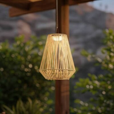 Lindby LED-solcellelampe Austas, beige, Ø 32 cm, USB, IP54 Austas Lindby, dimbar, Krem / amber, Kunststoff, Moderne, Enhodet pendellampe Lindby LED-solcellelampe Austas, beige, Ø 32 cm, USB, IP54 Austas Lindby, dimbar, Krem / amber, Kunststoff, Moderne, Enhodet pendellampe