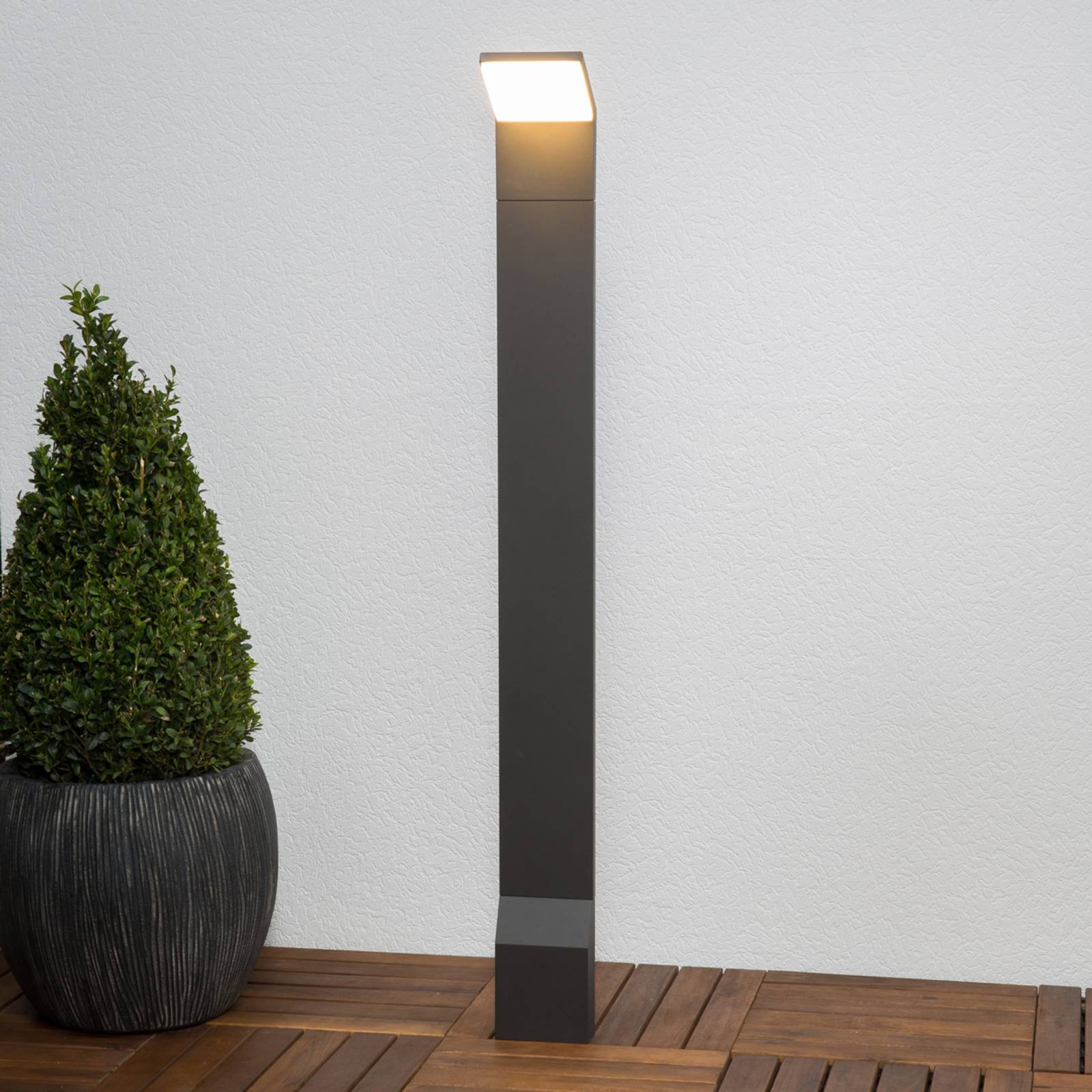 Lucande Nevio - LED-gatelys 100 cm