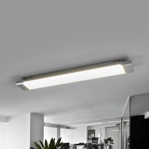 LED-taklampe Vinca Arcchio, Aluminium / grå / sink, Arbeidsrom / kontor, Kunststoff, Moderne LED-taklampe Vinca Arcchio, Aluminium / grå / sink, Arbeidsrom / kontor, Kunststoff, Moderne