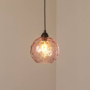 Pendellampe i glass Benek Opviq, dimbar, Fiolett / rosa, Stue / spisestue, Glass, Ung stilretning Pendellampe i glass Benek Opviq, dimbar, Fiolett / rosa, Stue / spisestue, Glass, Ung stilretning