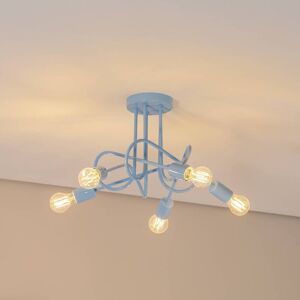 Taklampe Oxford HELAM, dimbar, Blå, Stue / spisestue, Metall Taklampe Oxford HELAM, dimbar, Blå, Stue / spisestue, Metall