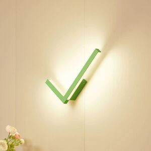 Lucande Vegglampe 'Check' Grønn Metall - Vegglampe Lucande Vegglampe 'Check' Grønn Metall - Vegglampe