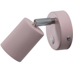 Veggspot Fun, rosa, 14 cm høy, justerbar, GU10 Fun Luminex, Fiolett / rosa, Stue / spisestue, Metall, Moderne Veggspot Fun, rosa, 14 cm høy, justerbar, GU10 Fun Luminex, Fiolett / rosa, Stue / spisestue, Metall, Moderne