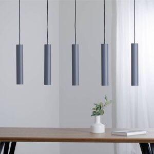Pendellampe Brenta Argon, dimbar, Aluminium / grå / sink, Stue / spisestue, Metall, Moderne Pendellampe Brenta Argon, dimbar, Aluminium / grå / sink, Stue / spisestue, Metall, Moderne