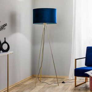 Gulvlampe Monaco Domiluce, Blå, Stue / spisestue, Tekstil / stoff / silke, Gulvlampe skjerm Gulvlampe Monaco Domiluce, Blå, Stue / spisestue, Tekstil / stoff / silke, Gulvlampe skjerm