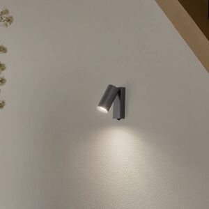 Euluna Veggspot FOURTY, mørkegrå, høyde 17 cm, metall, GU10 FOURTY Nowodvorski Lighting, Aluminium / grå / sink, Stue / spisestue, Metall, Moderne Euluna Veggspot FOURTY, mørkegrå, høyde 17 cm, metall, GU10 FOURTY Nowodvorski Lighting, Aluminium / grå / sink, Stue / spisestue, Metall, Moderne