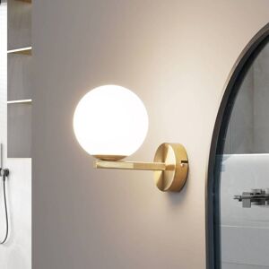 Vegglampe Bidolo Lucande, dimbar, Messing / gull, Baderom, Metall, Kule Vegglampe Bidolo Lucande, dimbar, Messing / gull, Baderom, Metall, Kule