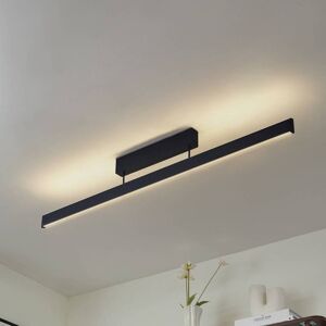 Smart taklampe Mylosh Lucande, dimbar, Sort, Stue / spisestue, Aluminium, Moderne Smart taklampe Mylosh Lucande, dimbar, Sort, Stue / spisestue, Aluminium, Moderne
