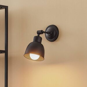 Vegglampe Emoti Euluna, dimbar, Sort, Stue / spisestue, Metall, Industriell design Vegglampe Emoti Euluna, dimbar, Sort, Stue / spisestue, Metall, Industriell design