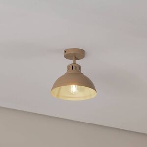Taklampe Sven Luminex, dimbar, Krem / amber, Stue / spisestue, Metall, Industriell design Taklampe Sven Luminex, dimbar, Krem / amber, Stue / spisestue, Metall, Industriell design