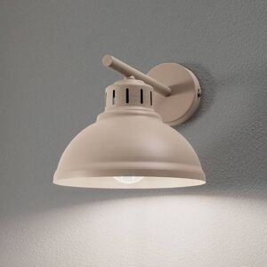 Vegglampe Sven Luminex, dimbar, Krem / amber, Stue / spisestue, Metall, Industriell design Vegglampe Sven Luminex, dimbar, Krem / amber, Stue / spisestue, Metall, Industriell design