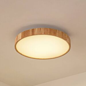 LED-taklampe Velua Lindby, dimbar, Lyst tre , Stue / spisestue, Tre, Moderne LED-taklampe Velua Lindby, dimbar, Lyst tre , Stue / spisestue, Tre, Moderne