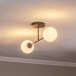 Emibig Roma 2-licht taklampe - Modern, Svart & Hvit Emibig Roma 2-licht taklampe - Modern, Svart & Hvit