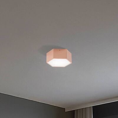 LED-taklampe Libre Argon, Brun / rust, Stue / spisestue, Metall LED-taklampe Libre Argon, Brun / rust, Stue / spisestue, Metall