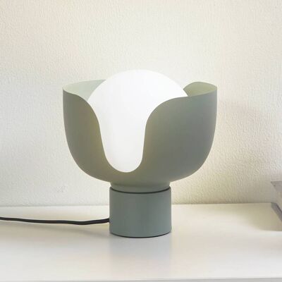 Lindby Fiora Bordlampe - Grønn - Krystall & Metall Lindby Fiora Bordlampe - Grønn - Krystall & Metall