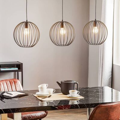 Pendellampe Cumera HELAM, dimbar, Sort, Stue / spisestue, Metall, Moderne Pendellampe Cumera HELAM, dimbar, Sort, Stue / spisestue, Metall, Moderne